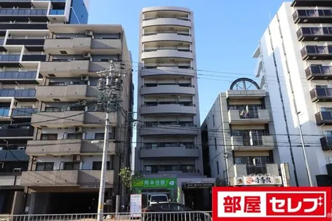 ライオンズマンション亀島【9階】の外観