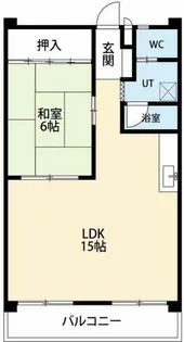 マンションフラワー【203号室】の間取り