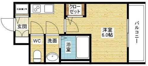 La Douceur江坂Ⅱ【3階】の間取り