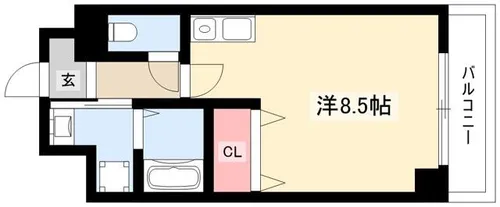アルバ志賀本通【2階】の間取り