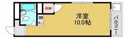 サンシャイン喜志【3階】の間取り