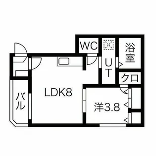 Campanella【302号室】の間取り