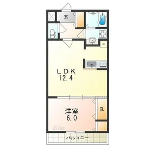 フジパレス堺浜寺石津WEST【3階】の間取り