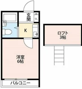 ボヌール絆Ⅱ【2階】の間取り