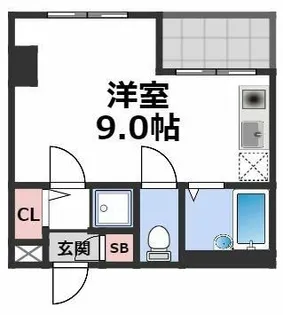 カトルセゾン四季【4階】の間取り