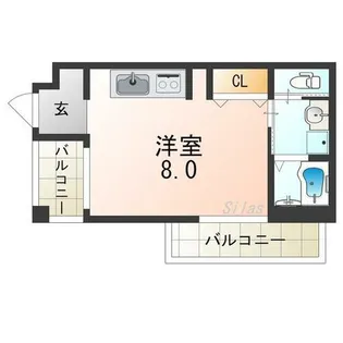 エヌエムトラントユイット【3階】の間取り