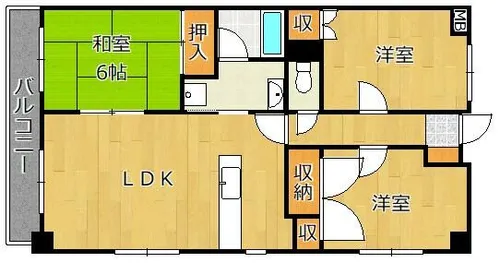 ネオパトスSI【7階】の間取り