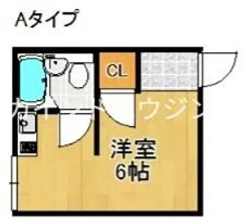 ヴィラ沢ノ町【3階】の間取り