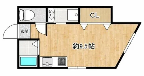 隆勝ビル【3階】の間取り