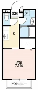たけのこ五番館【2階】の間取り