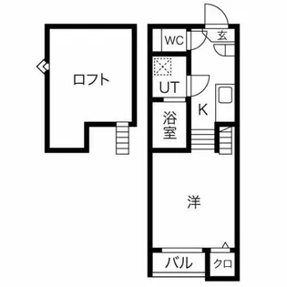 K’s Garden 栄生【1階】の間取り