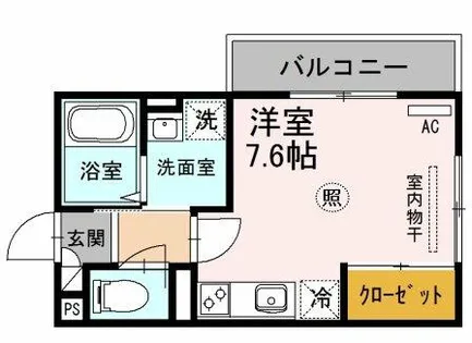 ルミエール千守【3階】の間取り
