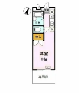 エステートピア板宿【2階】の間取り