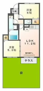 ファミールコート名谷【1階】の間取り