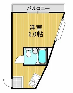 フエンテウノ【3階】の間取り