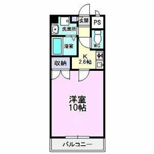 マ・メゾン池場【4階】の間取り