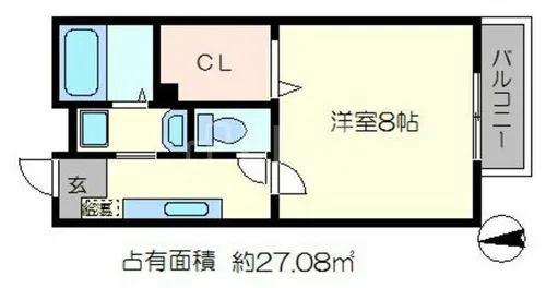 ルレールfII【2階】の間取り