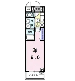 ユウパレス和泉中央【1階】の間取り
