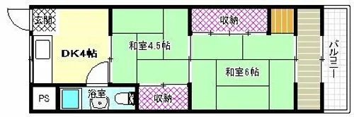第一祐村文化【1階】の間取り
