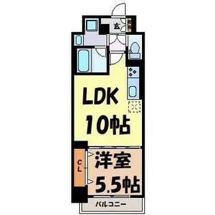 プラチナム【6階】の間取り