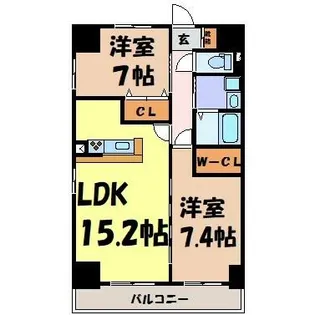 Live Flat上前津【4階】の間取り