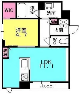 シャーメゾンファミリア【301号室】の間取り