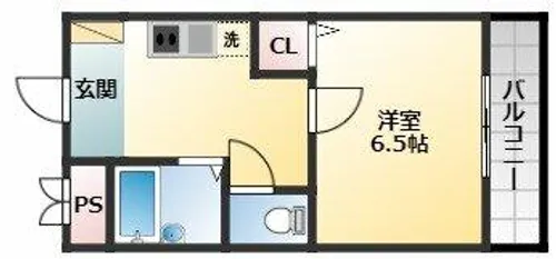 メゾン松原【2階】の間取り