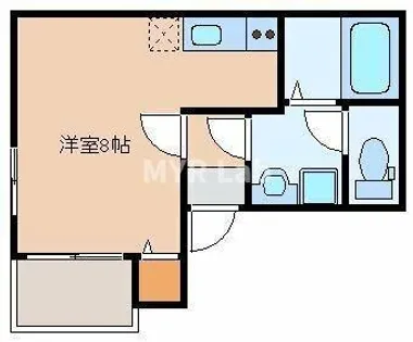 福岡県福岡市東区名島2丁目【アパート】の間取り