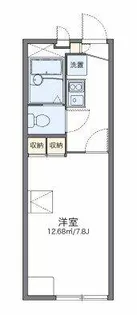 レオパレス三田ウチダ4号館【202号室】の間取り