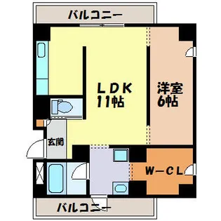 novel【2階】の間取り