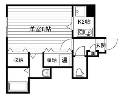 エーデルハイム三共【3階】の間取り