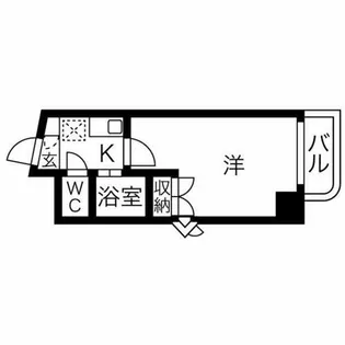 ハイム金山南【2階】の間取り