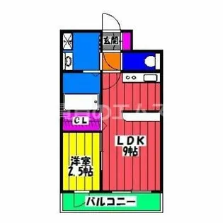 グランソレイユ博多南【405号室】の間取り