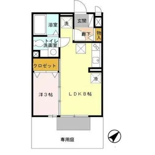 Precious masechi【105号室】の間取り