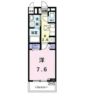 スローン・スクエア【3階】の間取り