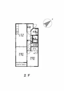 プレジャー2001【2階】の間取り