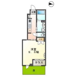 ワレアウナテ【1階】の間取り