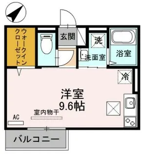 tentree 新在家【1階】の間取り