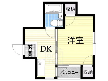 岡優マンション【2階】の間取り