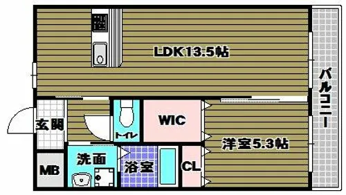 サニー【3階】の間取り
