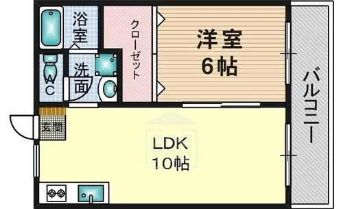 ブライトン24 N棟【1階】の間取り