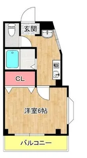 ヴィラ池田【201号室】の間取り