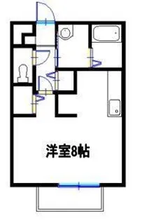 コンフォートテクノII【1階】の間取り