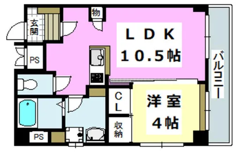 ウィン プラネット【2階】の間取り