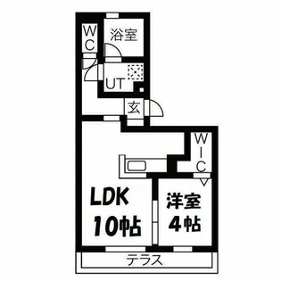 ヒールコートⅡ【2階】の間取り