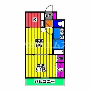SunEast大橋【3階】の間取り