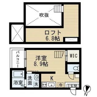 サクセスパートナー【1階】の間取り