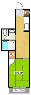 北原ビル【303号室】の間取り