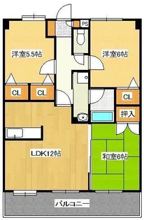 ベストビルディング【802号室】の間取り