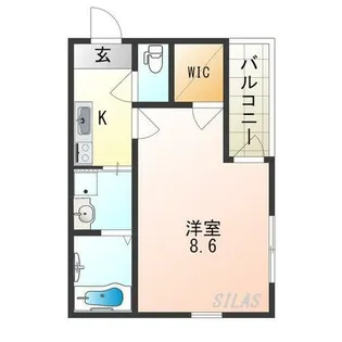 大阪府大阪市鶴見区今津中4丁目【アパート】の間取り
